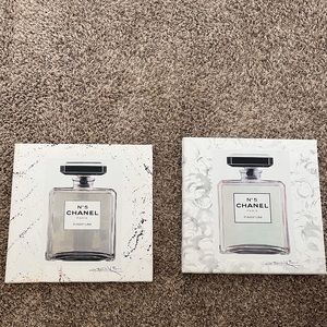 2 Chanel Paintings together